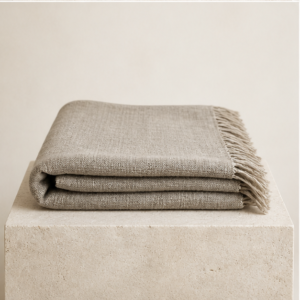 示例亚麻盖毯_Sample Linen Throw